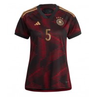 Deutschland Thilo Kehrer #5 Fußballbekleidung Auswärtstrikot Damen WM 2022 Kurzarm